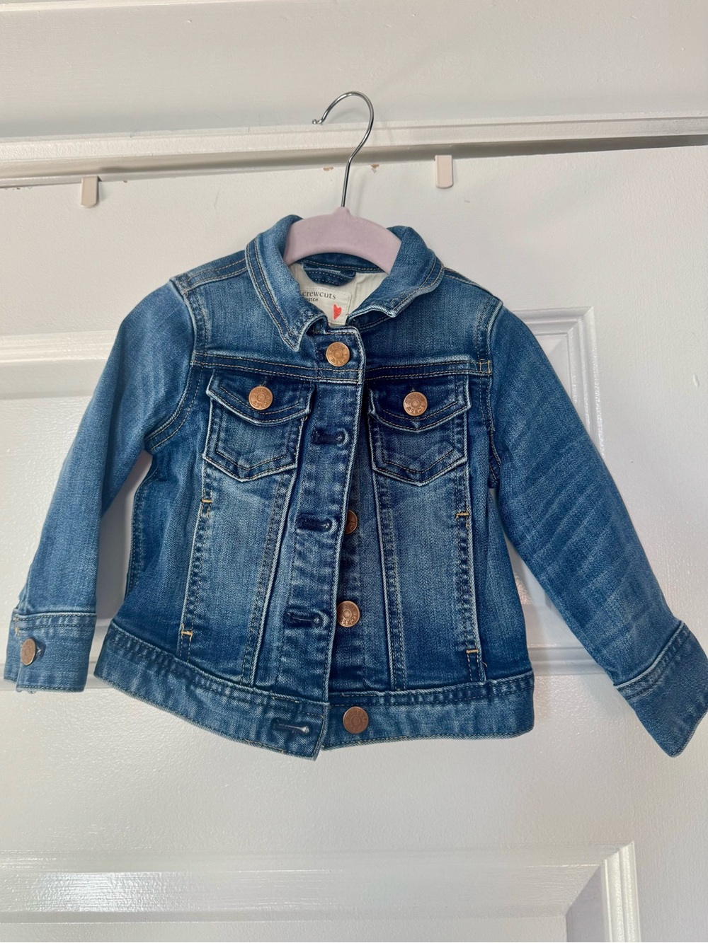 Crewcuts Girls 2T Denim Stretch Jacket